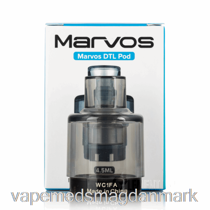 Engangs Vape Danmark Freemax Marvos T Erstatningspuder 4,5 Ml Pctg Bælg (sort)
